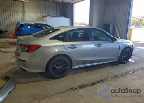 2022 Honda Civic Sport z USA, uszkodzony, nr VIN 2HGFE2F59NH568116